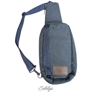 The North Face Field Bag Adjustable Crossbody 7L Blue RARE Large Original Style